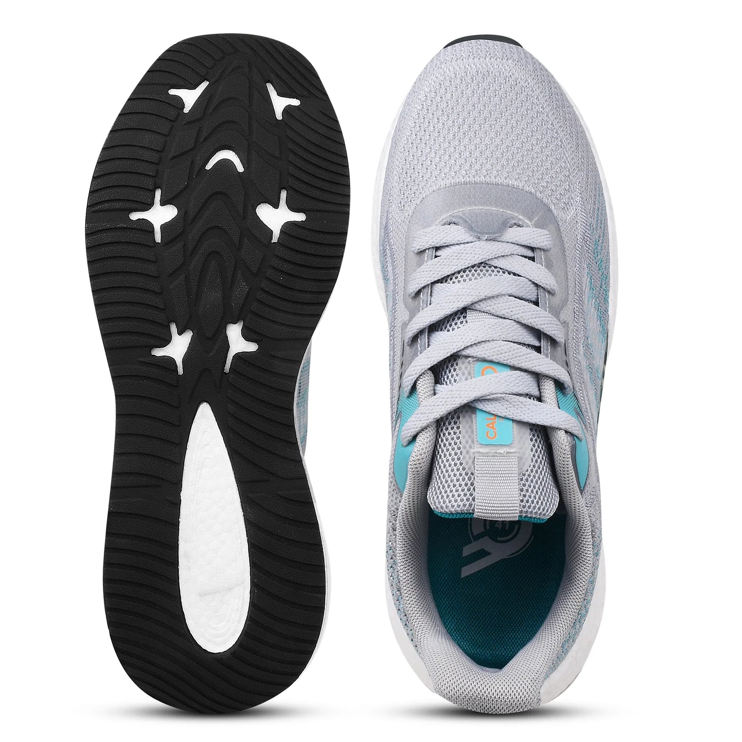 Stylish Grey Green Lifestyle Men’s Running Shoes with Breathable Upper and Durable Sole