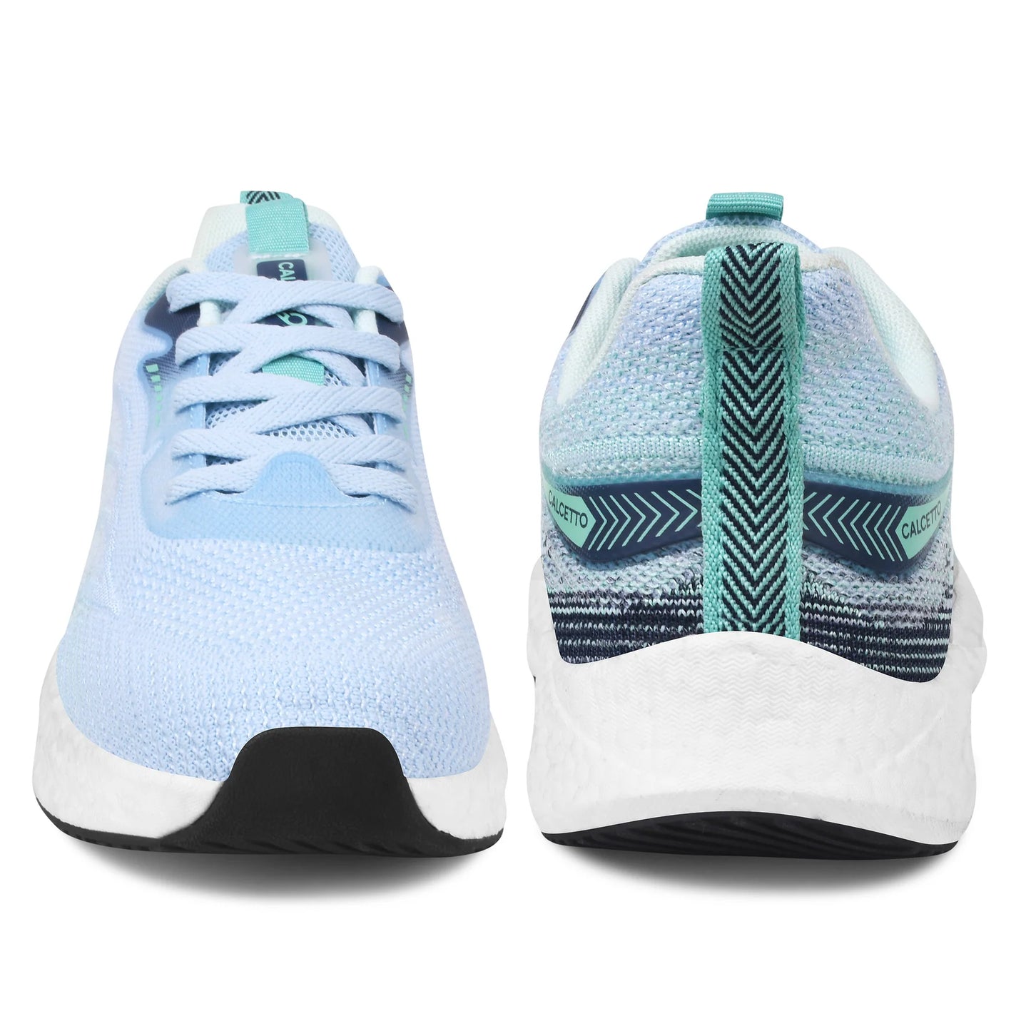 Comfortable Lightweight Lifestyle Men’s Running Shoes in Sky Green with Soft and Flexible Sole