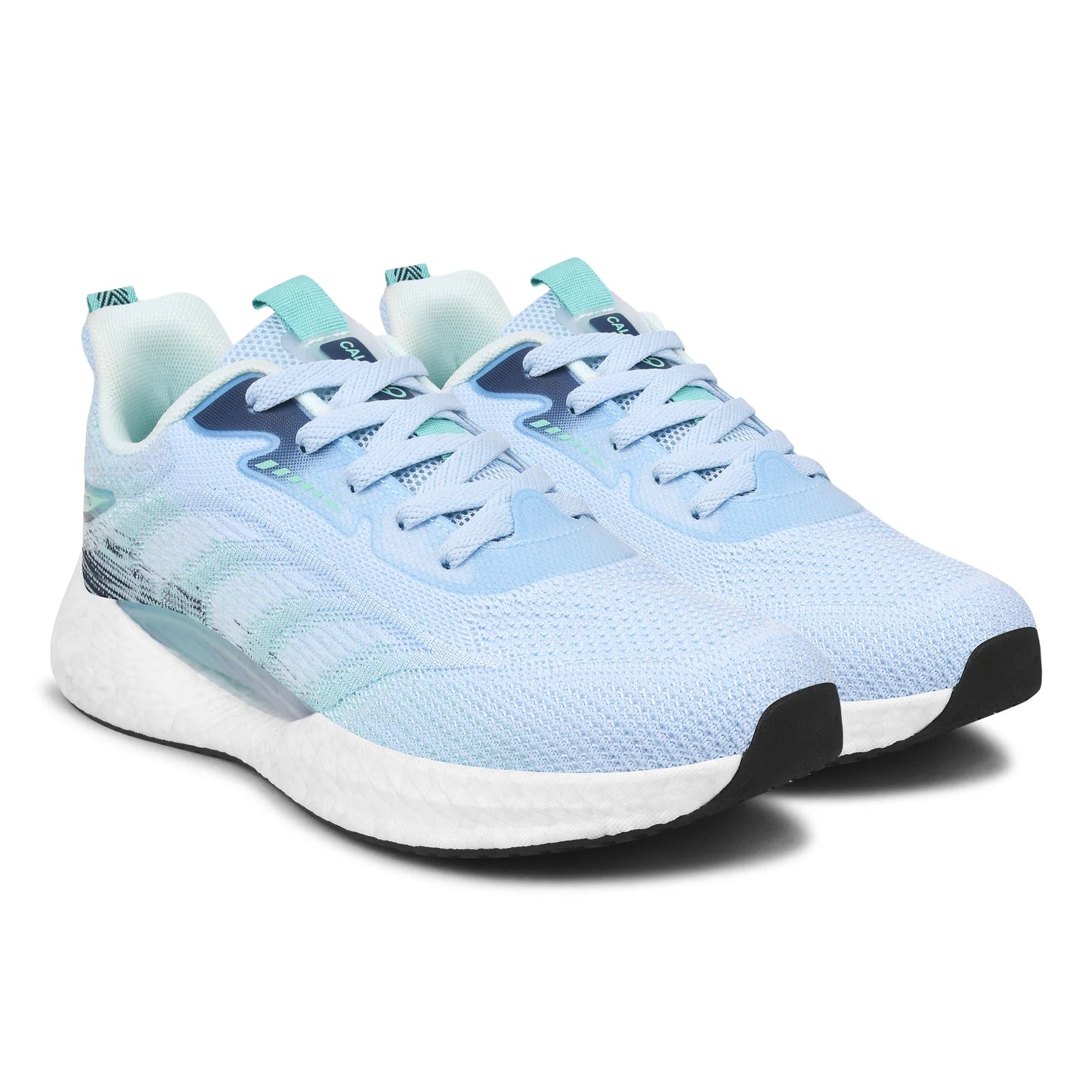 Comfortable Lightweight Lifestyle Men’s Running Shoes in Sky Green with Soft and Flexible Sole