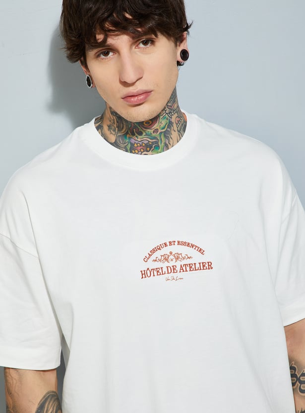 Stylish Men’s Printed Boxy Fit T-Shirt with Modern Graphic Prints and Soft Fabric