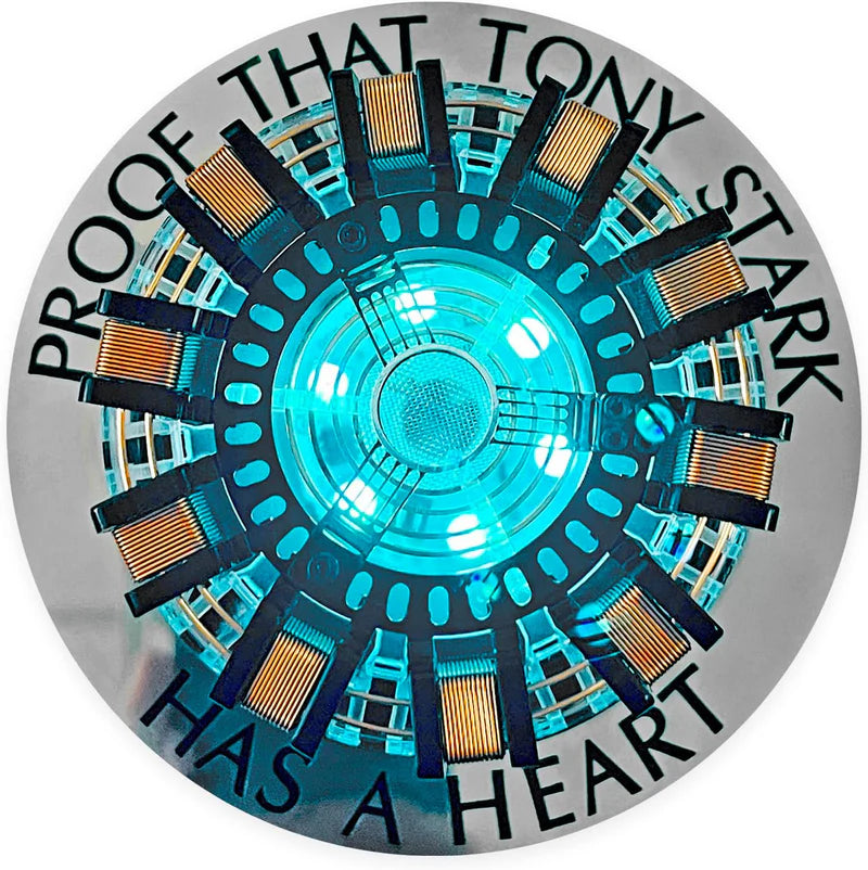 Floating Arc Reactor Display Decorative Collectible Replica for Superhero Lovers and Collectors