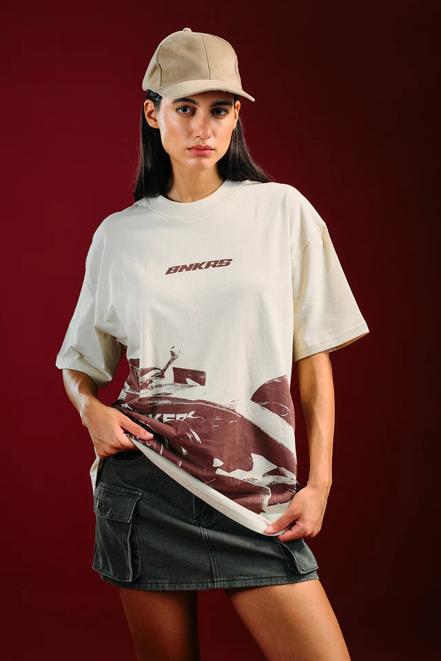 Casual Slipstream Oversized T-Shirt for Everyday Wear with Soft Breathable Fabric