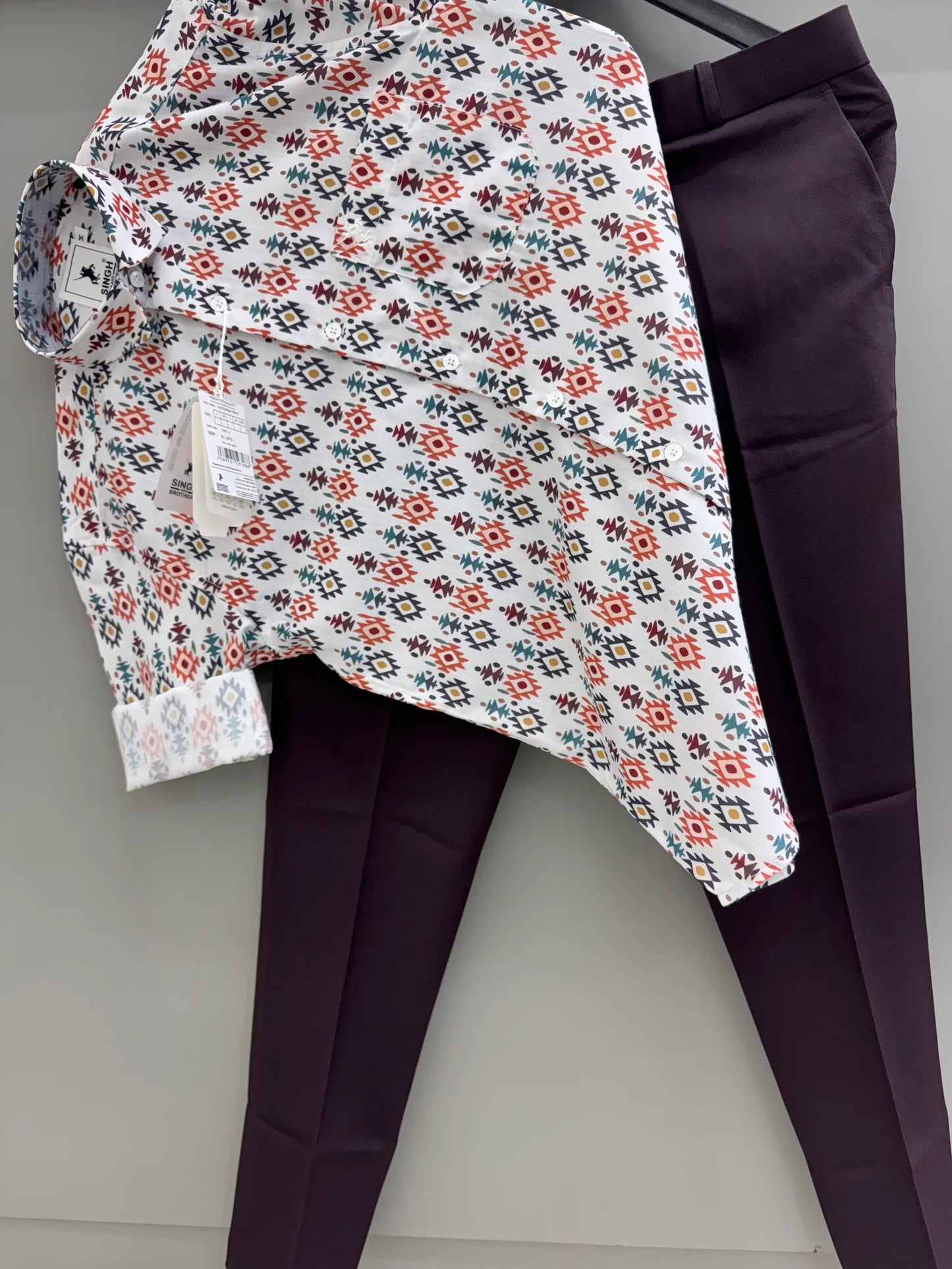 Stylish Printed Shirt with Matching Pant