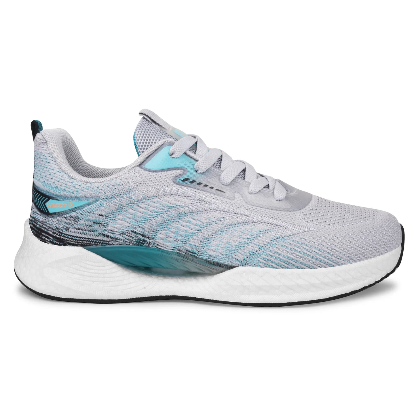 Stylish Grey Green Lifestyle Men’s Running Shoes with Breathable Upper and Durable Sole