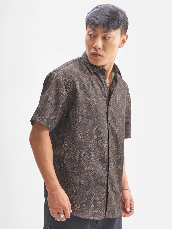 Premium Men’s Multi Printed Relaxed Fit Casual Shirt Perfect for Casual and Street Style Outfits