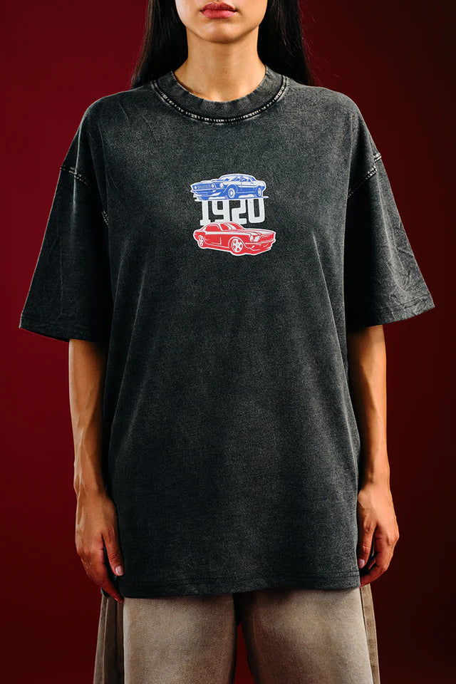 Women’s Not Hot Oversized T-Shirt with Bold Statement Print and Comfortable Fit