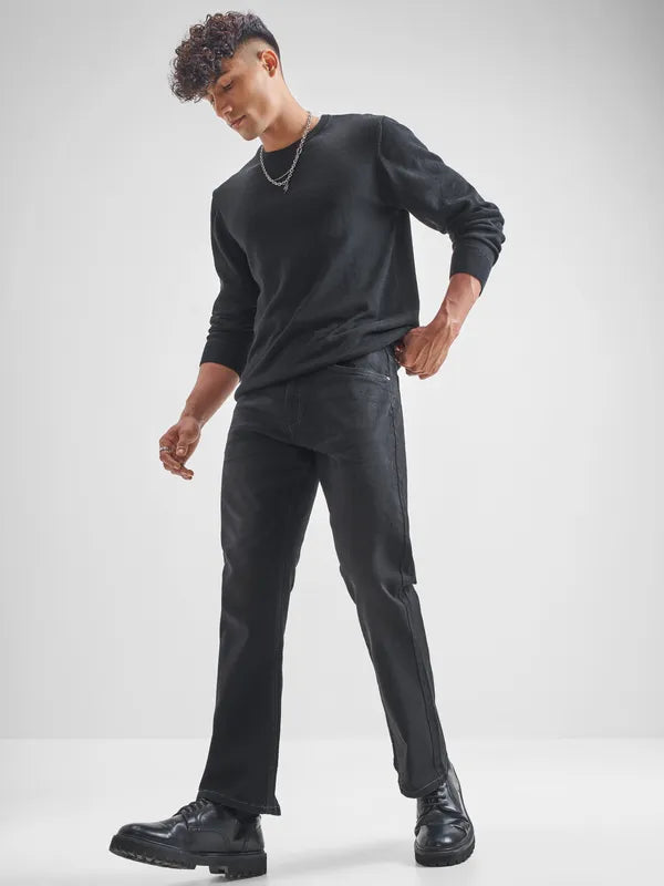 Premium Men’s Grey Straight Fit Jeans for Casual and Street Style Outfits