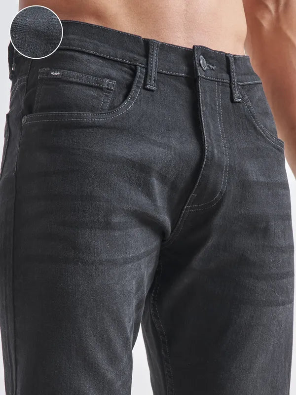 Premium Men’s Grey Straight Fit Jeans for Casual and Street Style Outfits