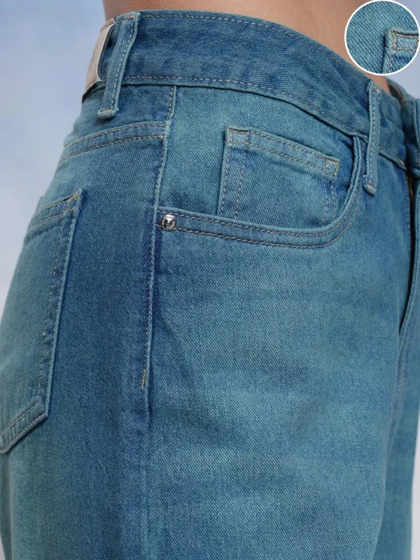 Women Blue Relaxed Fit Stretchable Jeans
