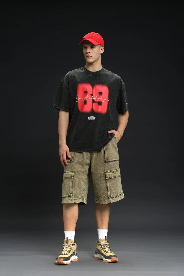 Trendy Men’s The 69 Theory Oversized T-Shirt