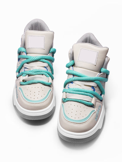 Stylish Blue Sneakers for Women with Breathable Upper and Modern Design