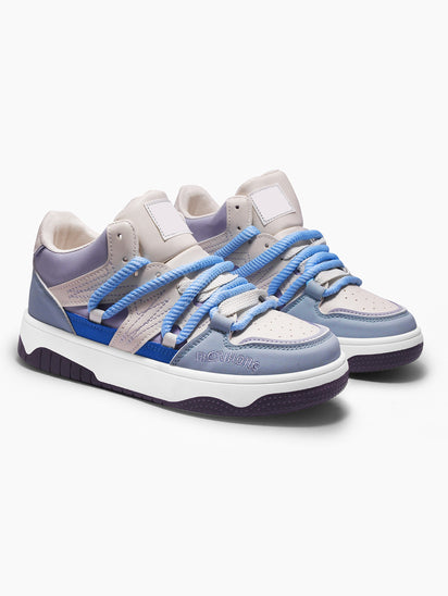 Modern Purple Sneakers for Women with Soft Insole and Everyday Comfort