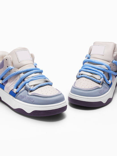 Modern Purple Sneakers for Women with Soft Insole and Everyday Comfort
