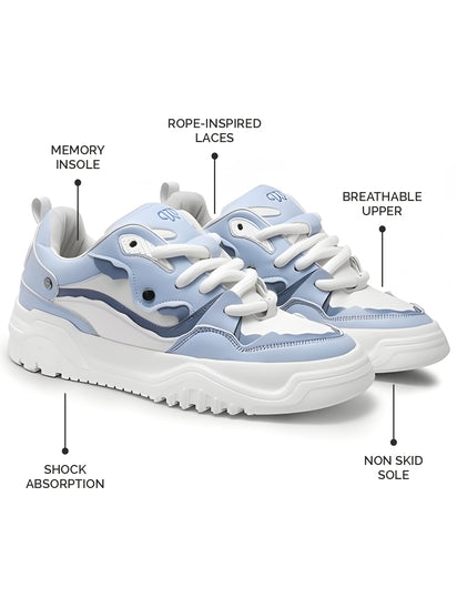 Stylish Funky Dunks Blue Sneakers with Sleek Design and Comfortable Fit