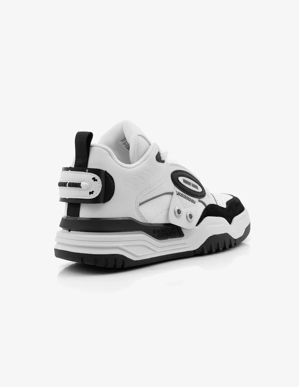 Lightweight Vidory Angel Nova Panda Mid-Top Sneakers with Breathable Upper and Flexible Sole