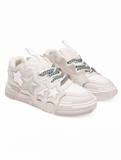 Versatile Astron Beige Sneakers for Men for Fitness, Outdoor Activities, and Everyday Wear