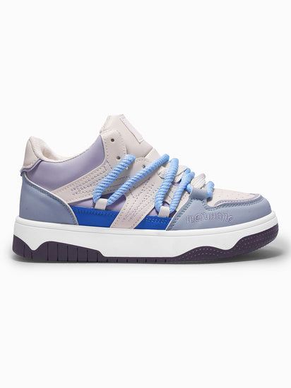 Modern Purple Sneakers for Women with Soft Insole and Everyday Comfort