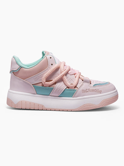 Women’s Sailor Pink Sneakers with Comfortable Cushioned Sole
