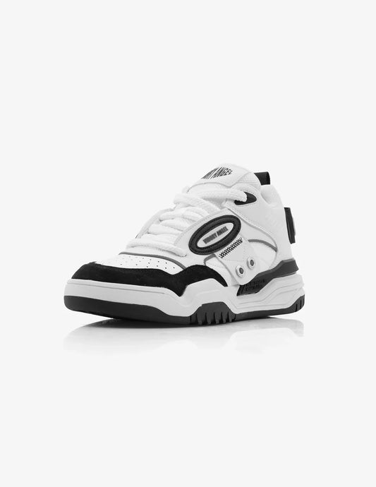 Lightweight Vidory Angel Nova Panda Mid-Top Sneakers with Breathable Upper and Flexible Sole