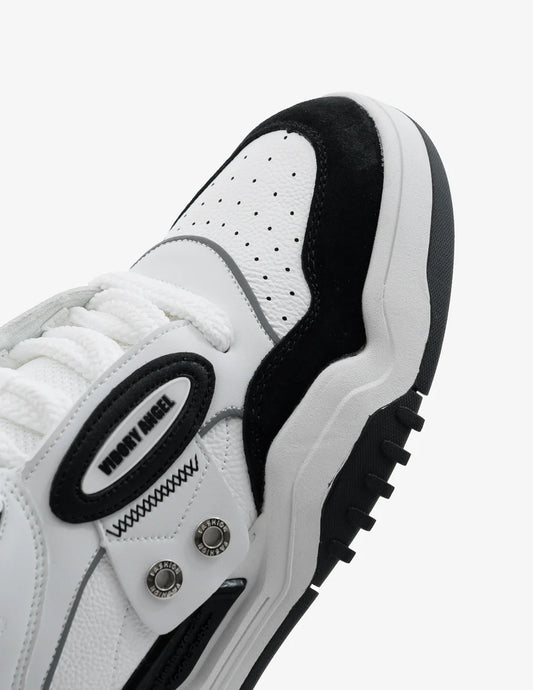Lightweight Vidory Angel Nova Panda Mid-Top Sneakers with Breathable Upper and Flexible Sole