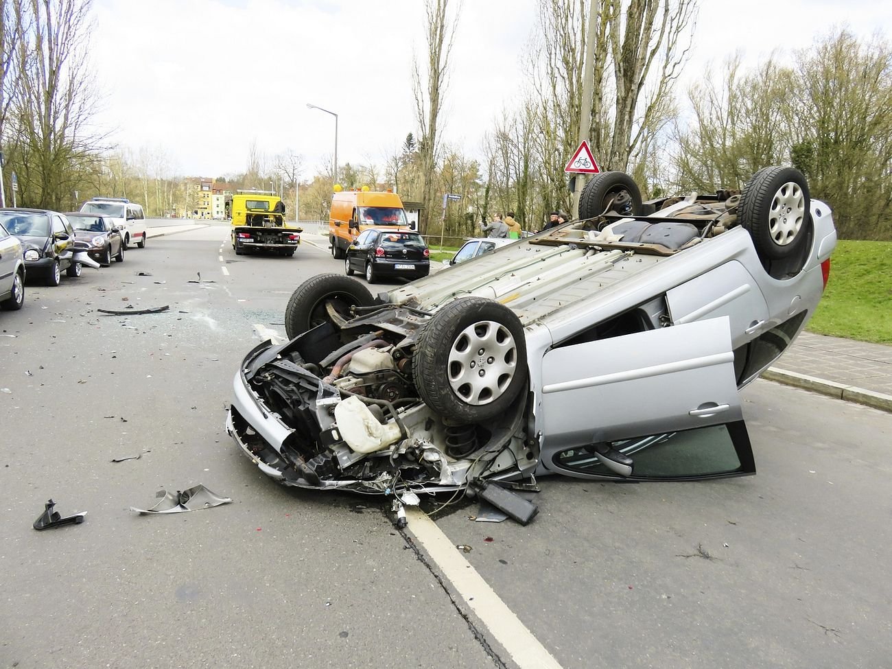 Free car accident image